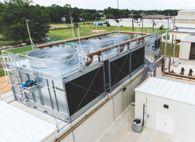 Vulcan Inc. Cooling Tower Completed